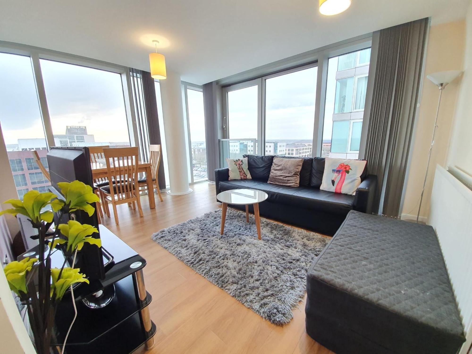 Dazzon Apartments - Hub - Central Mk Milton Keynes Phòng bức ảnh